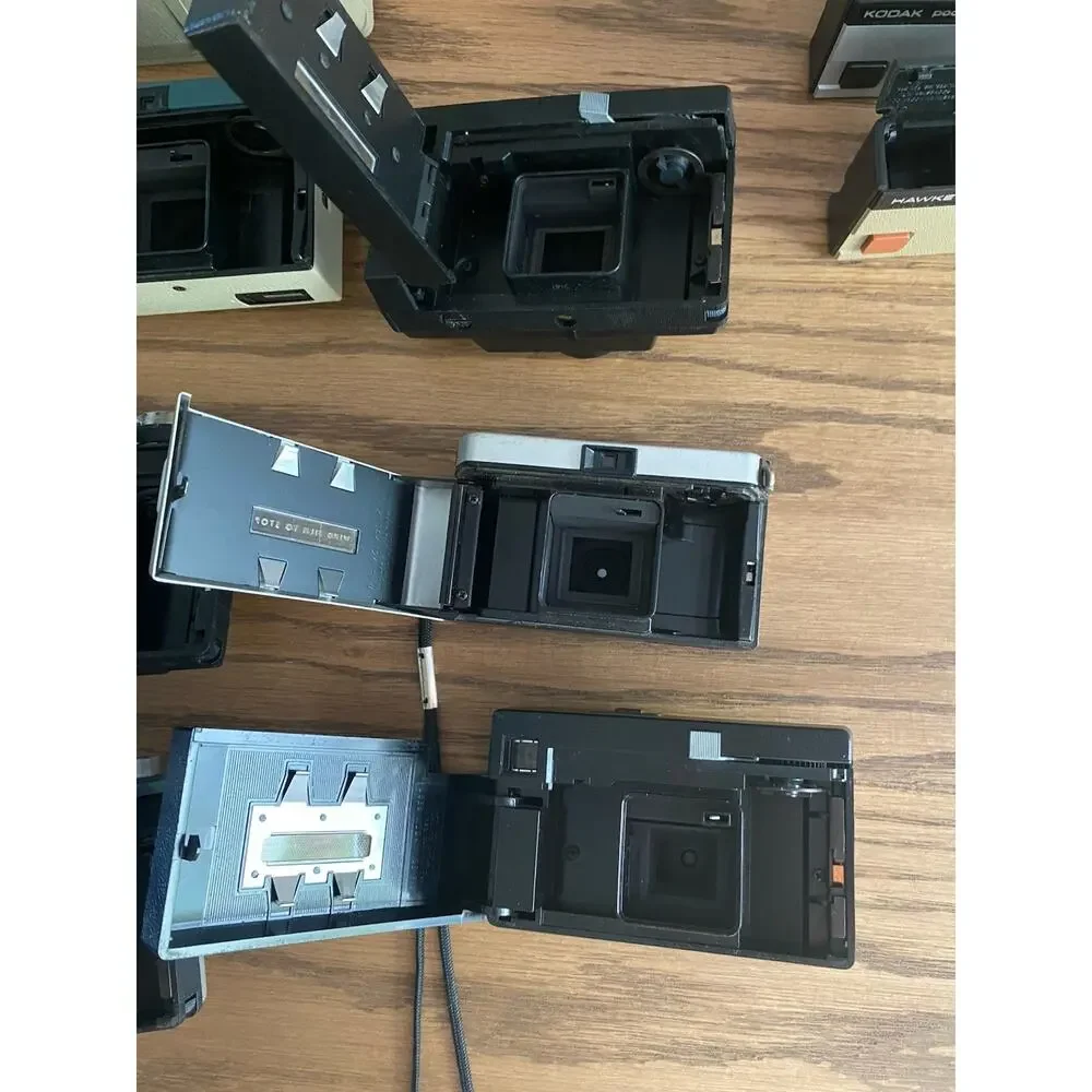 Vintage Kodak Instamatic Collection Of 9 Vintage Film Camera Lot